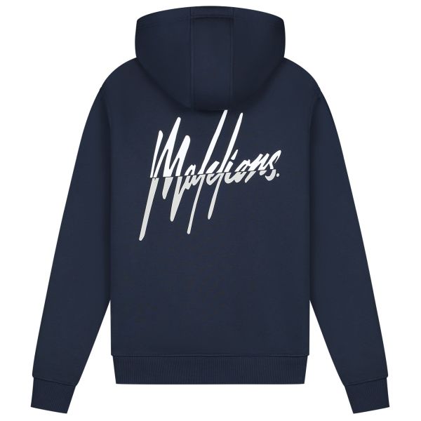 Malelions Split Hoodie Navy
