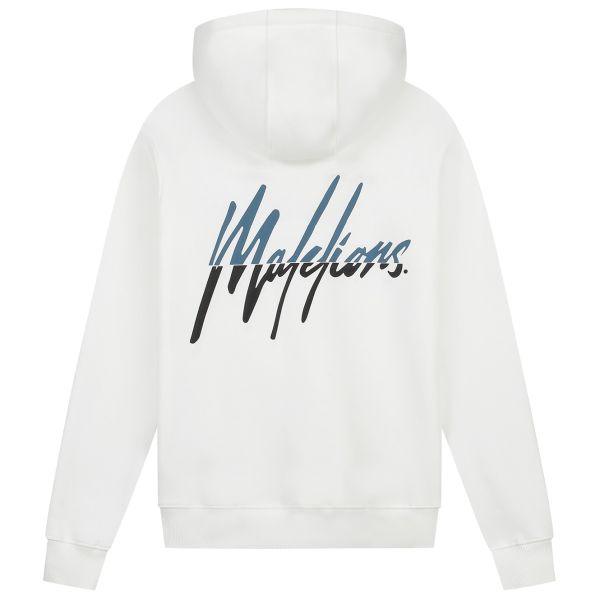 Malelions Split Hoodie Off White