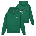 Malelions Split Hoodie Donker Groen