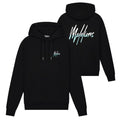 Malelions Split Hoodie Zwart
