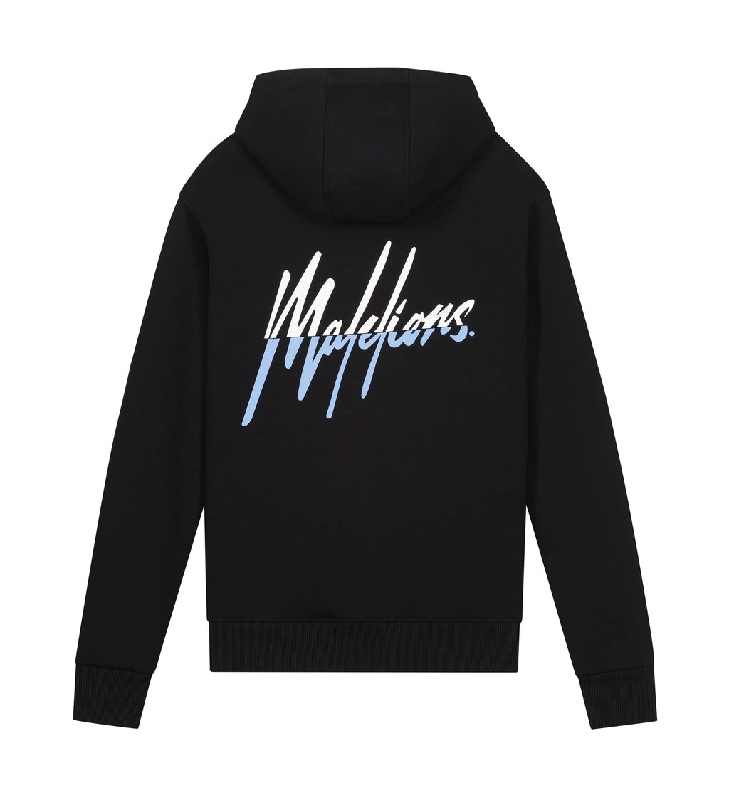 malelions split hoodie zwart 2 (1)