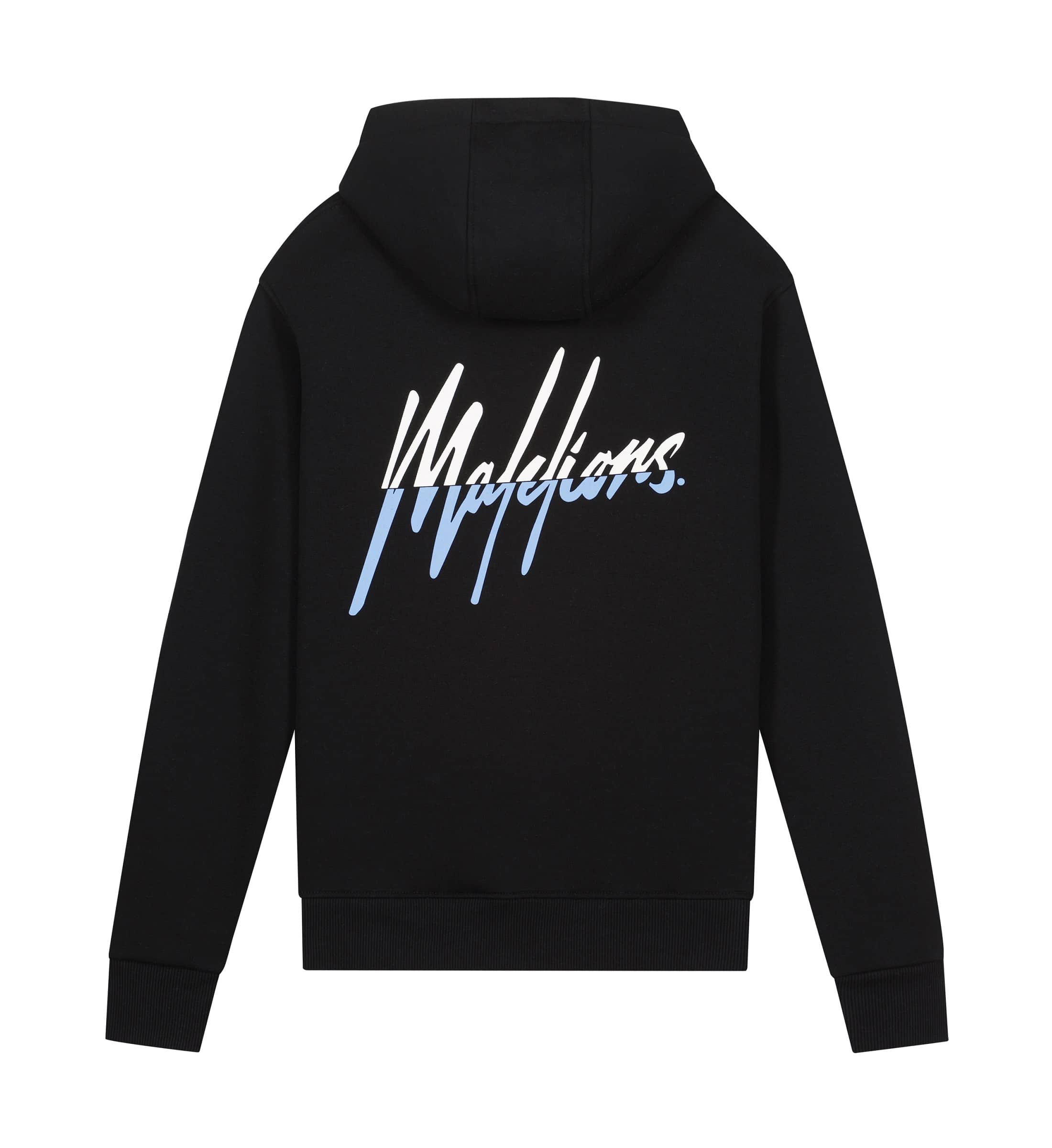 malelions split hoodie zwart 2 (1)