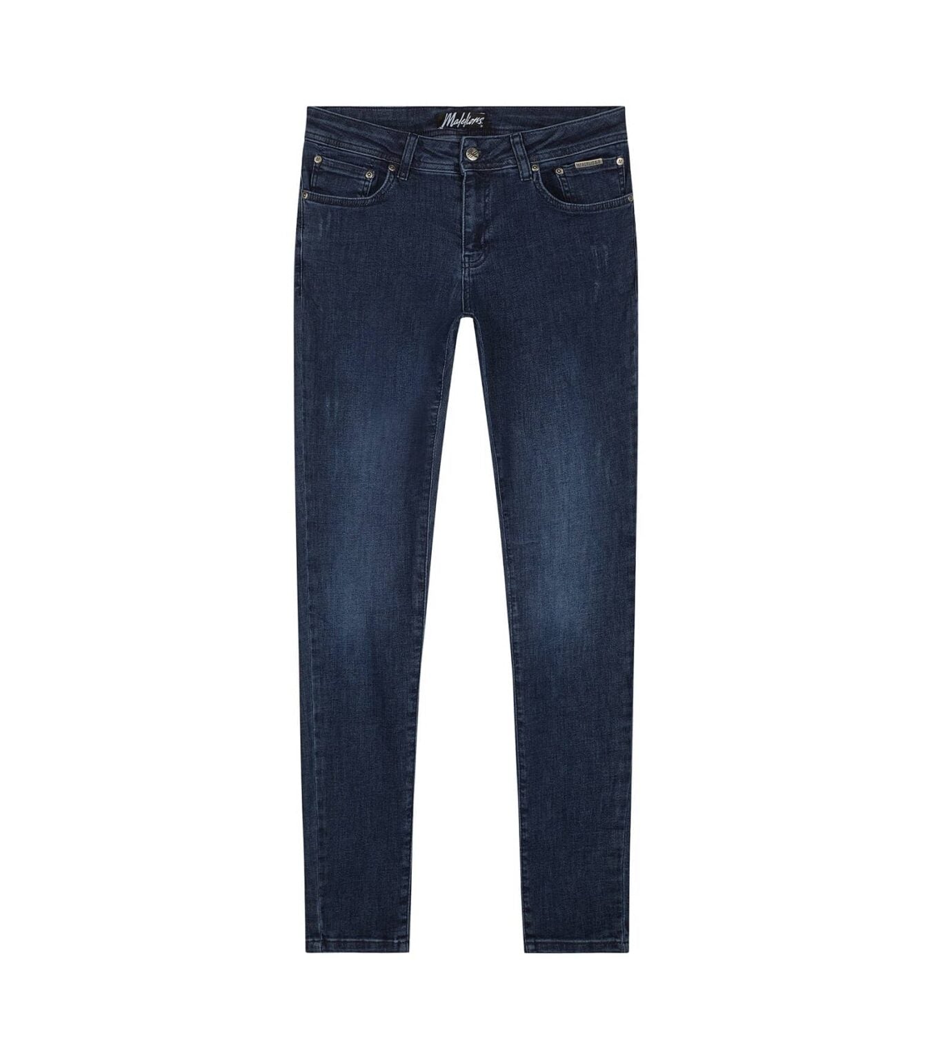 Malelions Split Jeans Donker Blauw
