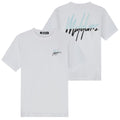 Malelions Split Slim T-shirt Wit