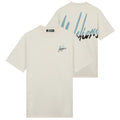 Malelions Split T-shirt Off White