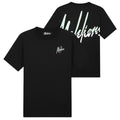 Malelions Split T-shirt Zwart