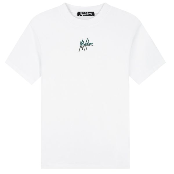 Malelions Split T-shirt Wit