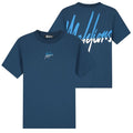 Malelions Split T-shirt Navy