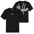 Malelions Split T-shirt Zwart