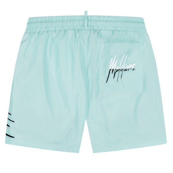 Malelions Split Zwembroek Licht Blauw