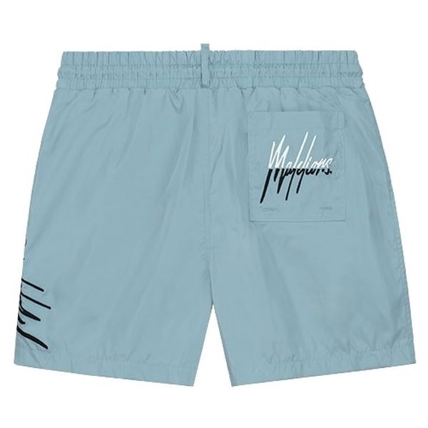 Malelions Split Zwembroek Licht Blauw