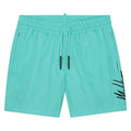 Malelions Split Zwembroek Turquoise