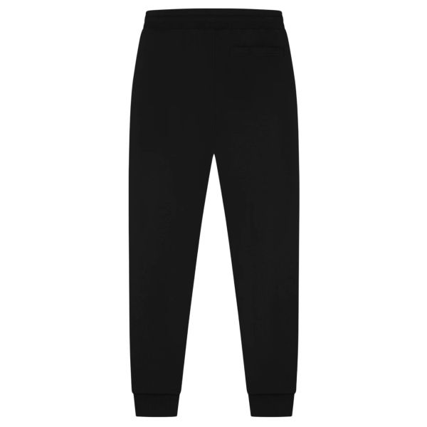 Malelions Striped Signature Trainingsbroek Zwart
