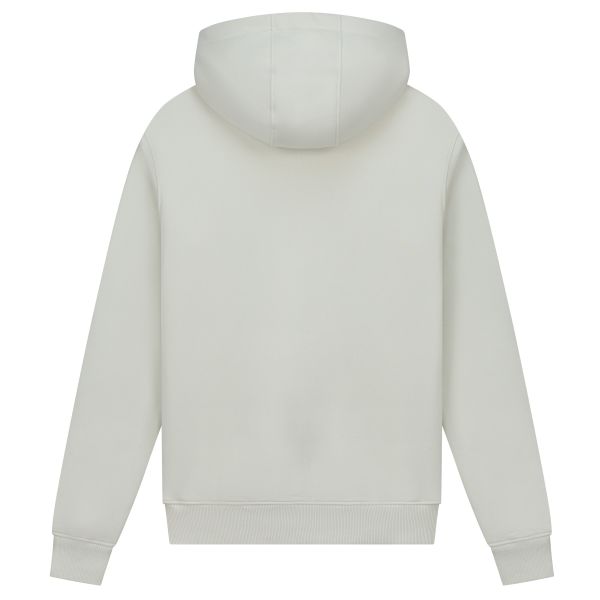 Malelions Striped Signature Hoodie Off White