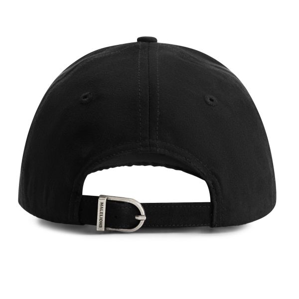 Malelions Suedine Cap Zwart