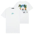 Malelions Sunset Oasis T-shirt Wit