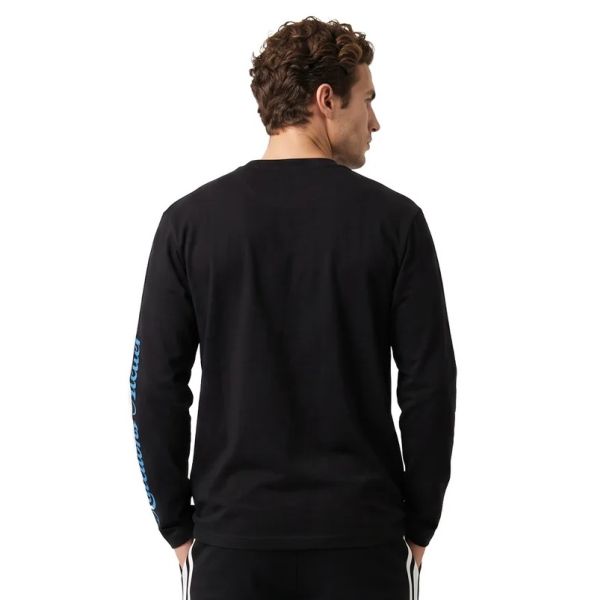 Malelions University Longsleeve T-shirt Zwart