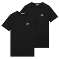 Malelions T-shirt 2-Pack Zwart
