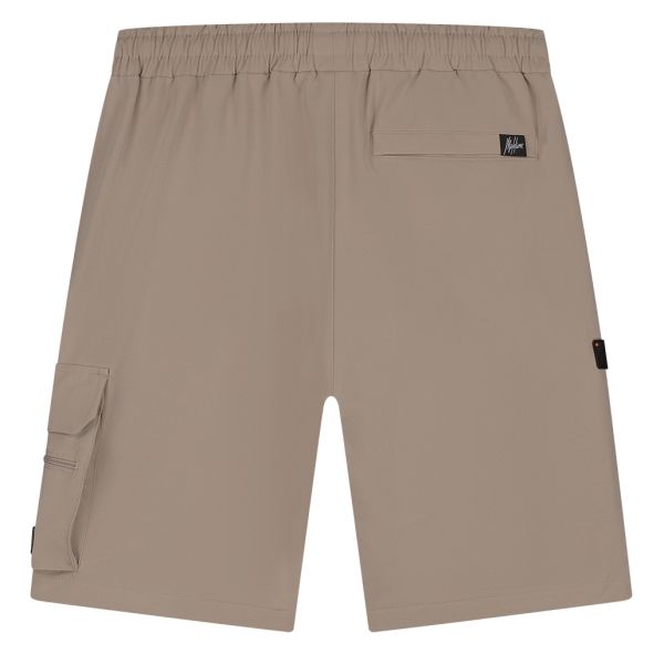 Malelions Technical Cargo Korte Broek Bruin