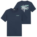 Malelions Traffic Sign T-shirt Navy