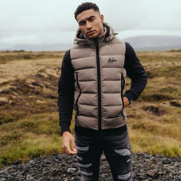 Malelions Travis Bodywarmer 2.0 Beige