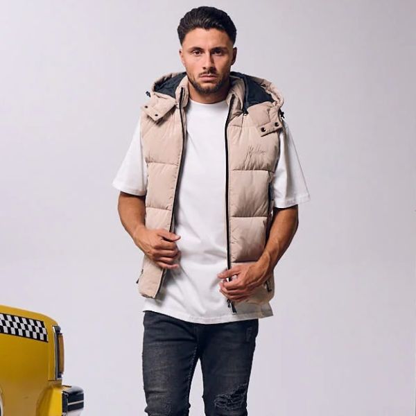 Malelions Travis Bodywarmer Beige