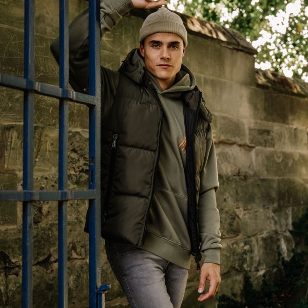 Malelions Travis Bodywarmer Donker Groen