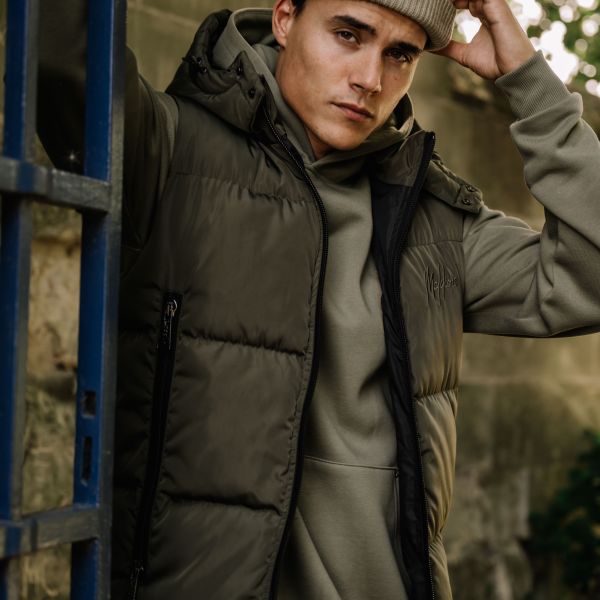 Malelions Travis Bodywarmer Donker Groen