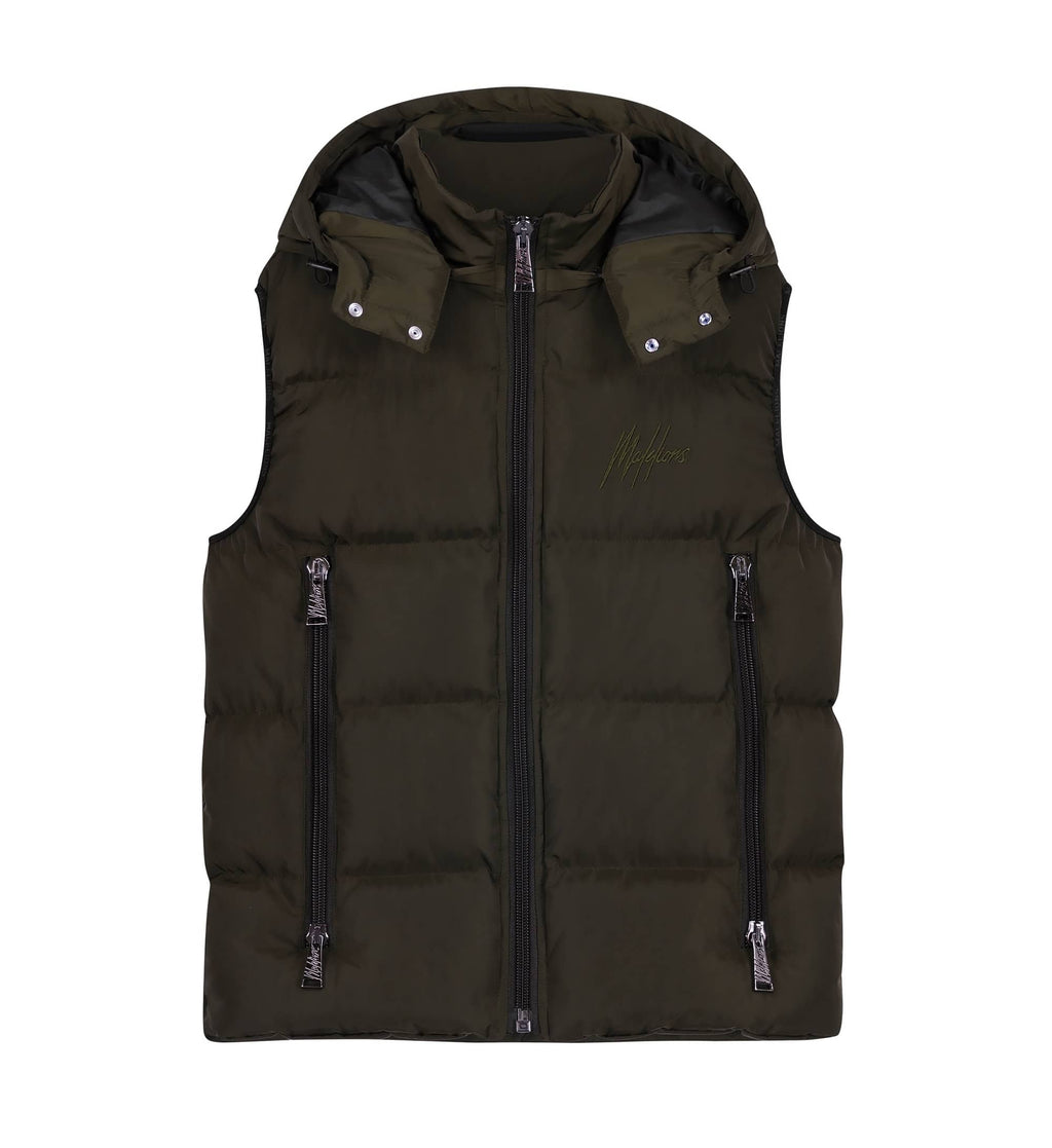 Malelions Travis Bodywarmer Donker Groen