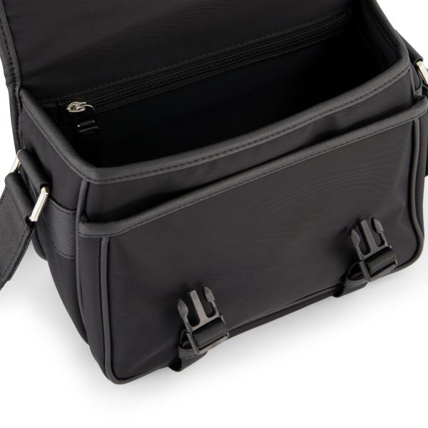 Malelions Travis Messenger Tas Zwart