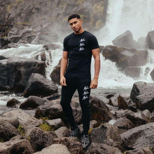 Malelions Trinal Trainingsbroek Navy