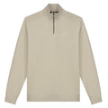 Malelions Turtle Half Zip Sweater Grijs