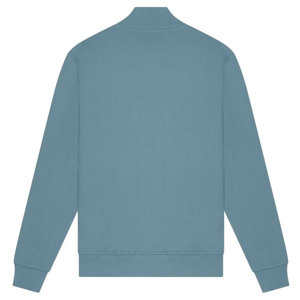 Malelions Turtle Neck Half Zip Sweater Blauw