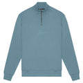 Malelions Turtle Neck Half Zip Sweater Blauw