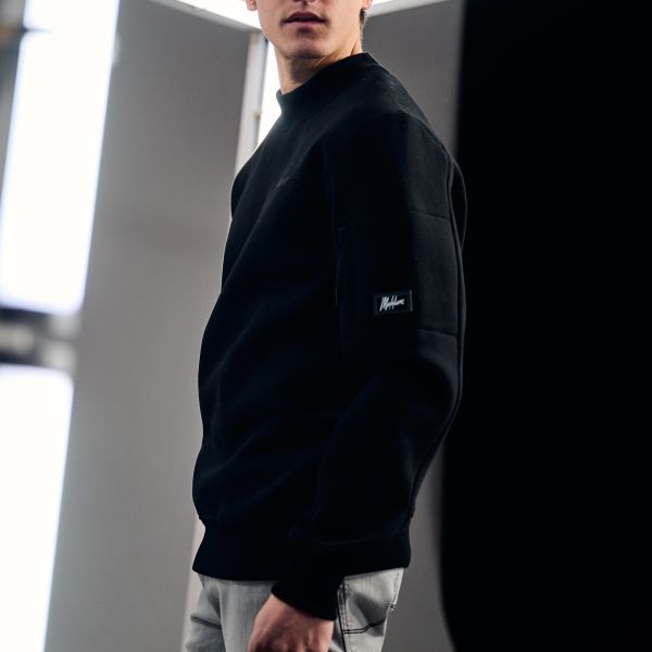 Malelions Turtle Sweater Zwart