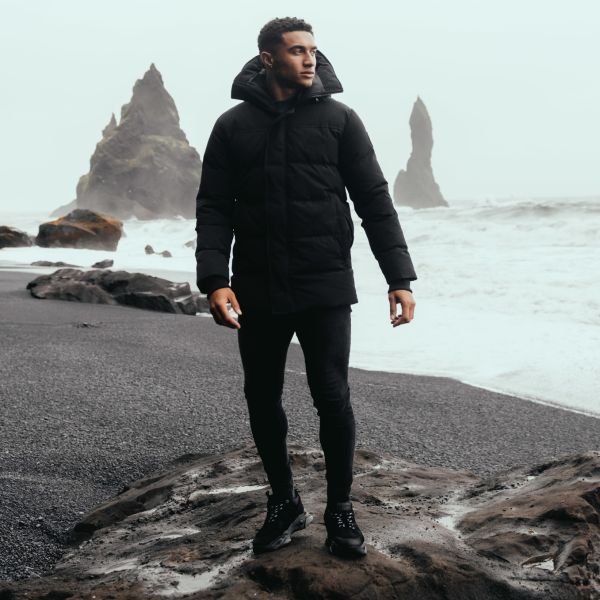 Malelions Varna Parka Zwart
