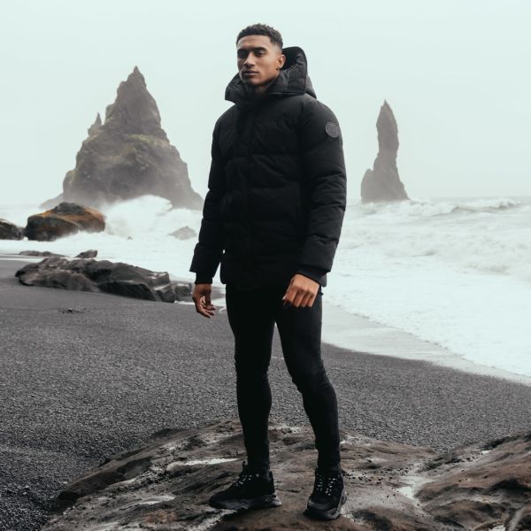 Malelions Varna Parka Zwart