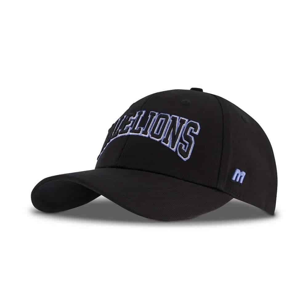 malelions varsity cap vista zwart
