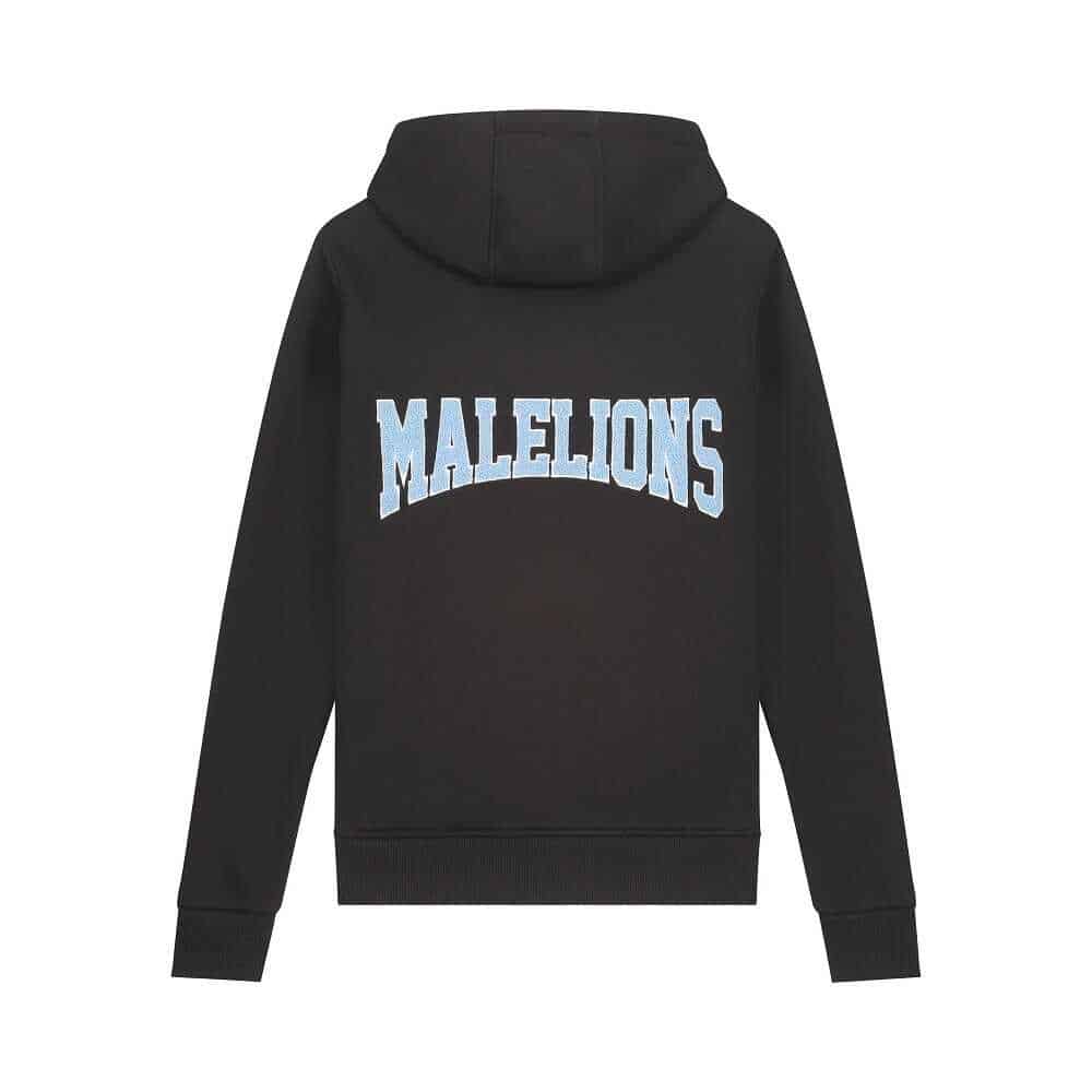 malelions varsity hoodie zwart m1-ss22-17-221
