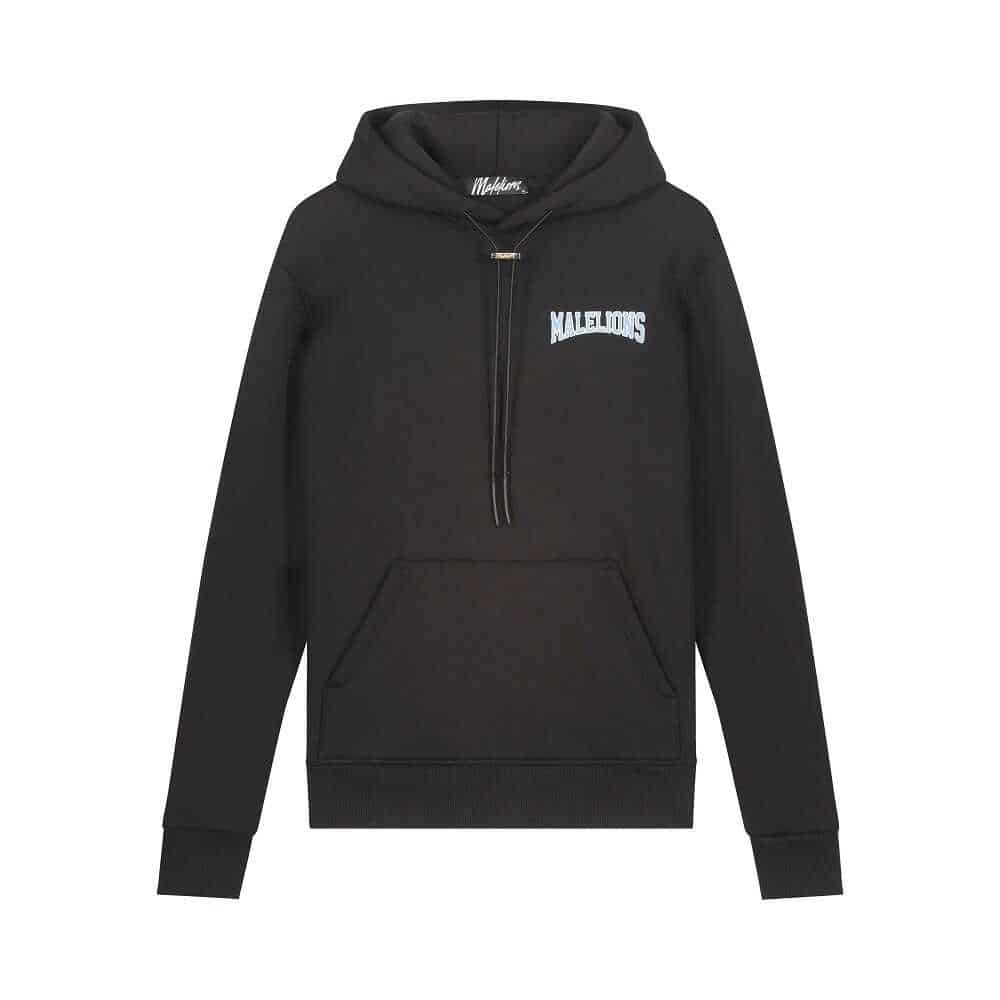 malelions varsity hoodie zwart m1-ss22-17-221