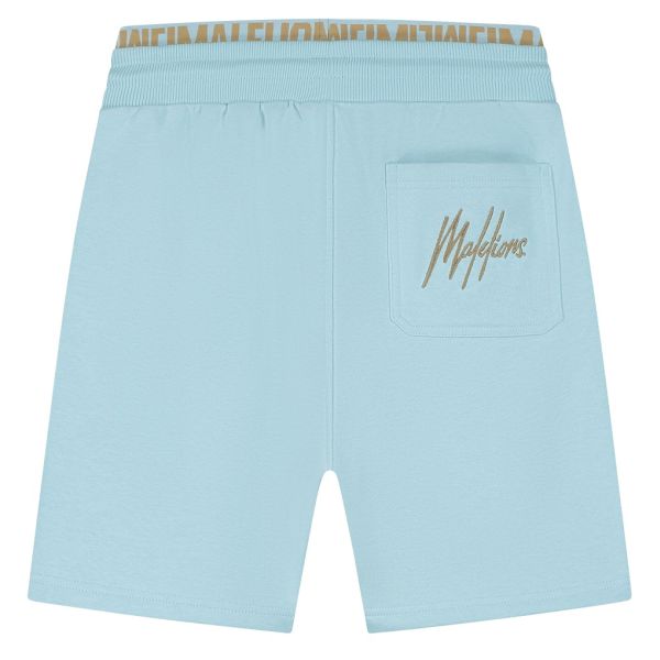 Malelions Venetian Korte Broek Licht Blauw