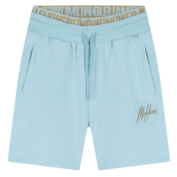 Malelions Venetian Korte Broek Licht Blauw