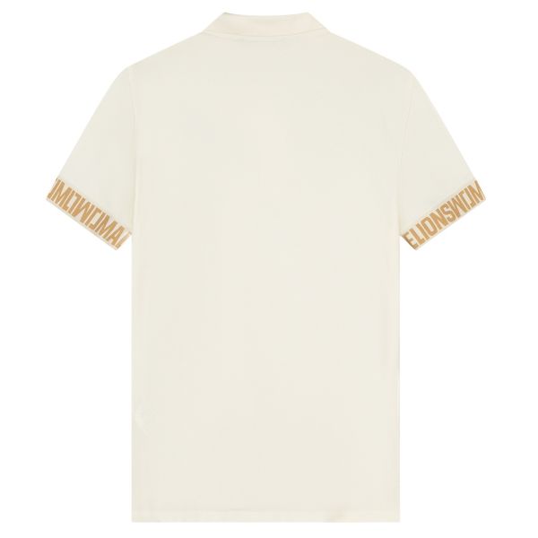 Malelions Venetian Polo Off White