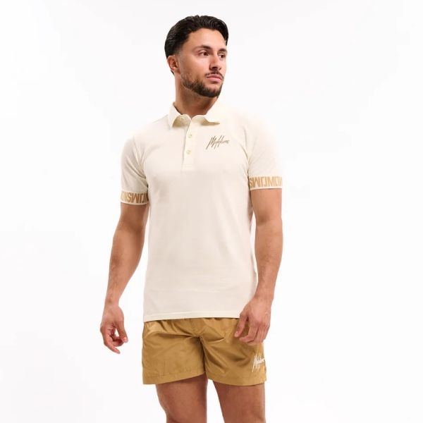 Malelions Venetian Polo Off White