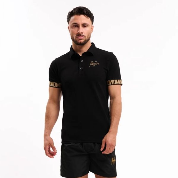 Malelions Venetian Polo Zwart