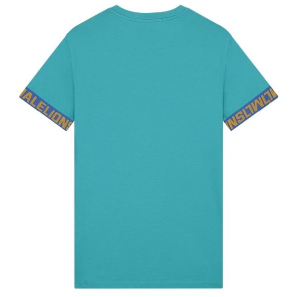 Malelions Venetian T-shirt Blauw