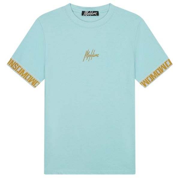 Malelions Venetian T-shirt Licht Blauw
