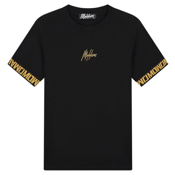 Malelions Venetian T-shirt Zwart