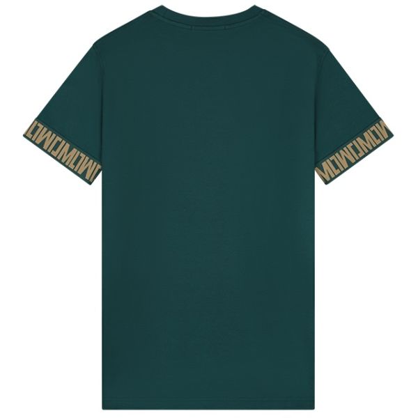 Malelions Venetian T-shirt Donker Groen