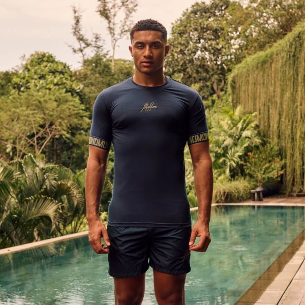 Malelions Venetian T-shirt Navy